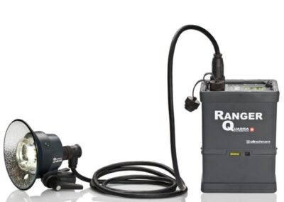 Kabelkonfektion, Anwendung Bild: Portabler Batterieblitz Ranger RX Quadra, Elinchrom SA (Kabelkonfektion von Kabelsysteme H. Fenner AG)