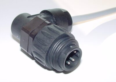 Kabelkonfektion, Maschinen Winkelstecker, konfektioniert