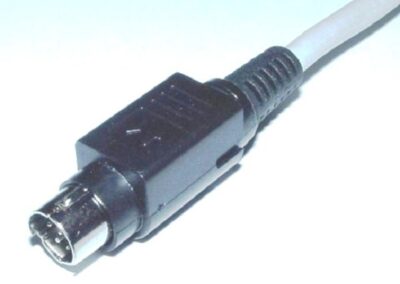 Kabelkonfektion, M-DIN Kabelstecker, verriegelbar, konfektioniert.